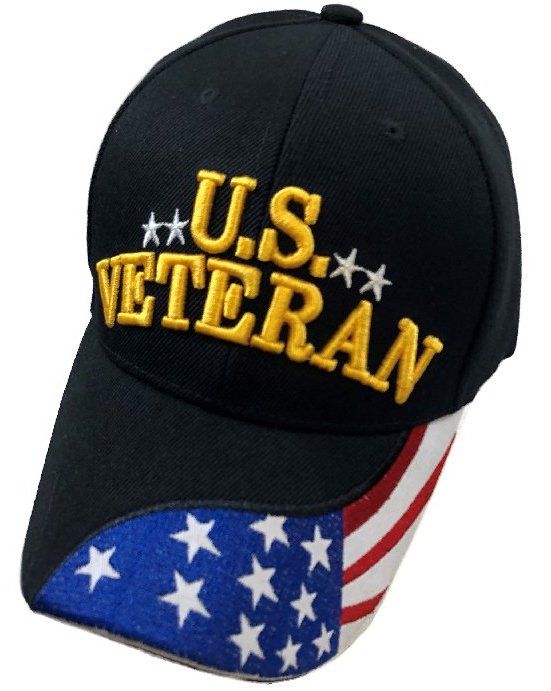 6 Pieces of Military Embroidered Caps
