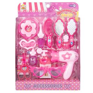 24 Pieces Sweet Accessories Beauty Play Set - 15 Piece Set - Toys & Games