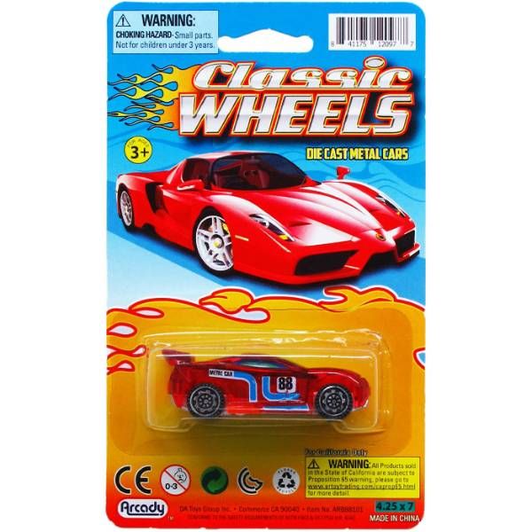 24 Pieces of 2.75 in Die Cast Sports Car