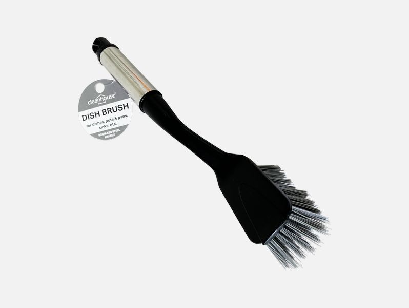 24 Pieces of Stainless Steel Handle Dish Brush