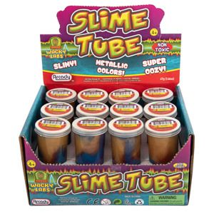 8 Wholesale Slime Tube (12 Pack)