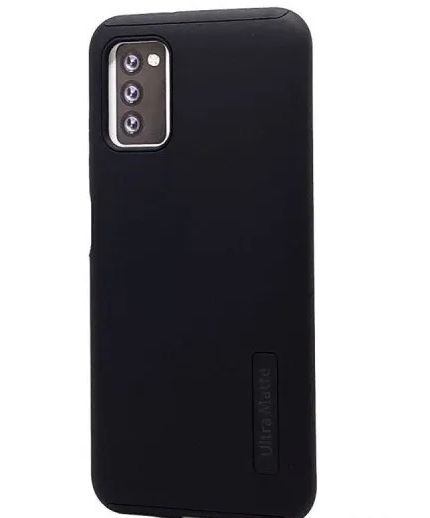 24 Pieces of Ultra Matte Armor Hybrid Case For Samsung Galaxy A03s International Black