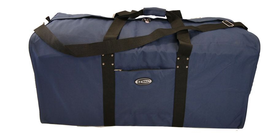 12 Pieces of E-Z Roll" 40" Square Duffle Bag In Navy Blue