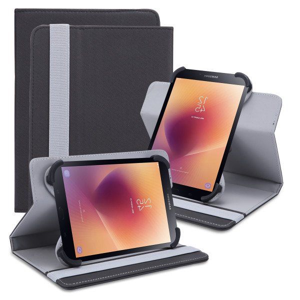 6 Wholesale Universal Protective Leather Cover Stand Case For Universal 8 Inches Tablets In Black