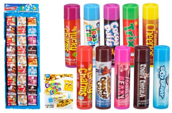 150 Pieces of Licensed Lip Balm (assorted Cereal)