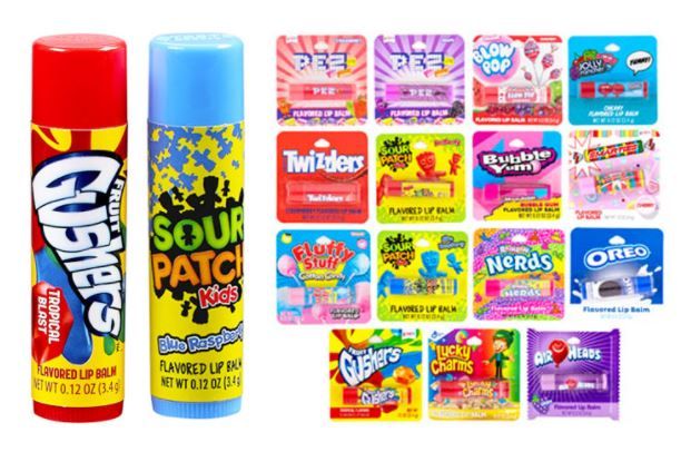 150 Pieces of Licensed Lip Balm In Wing Panel (assorted Candy)