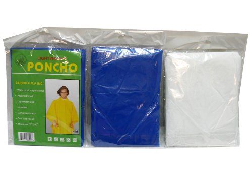 120 Pieces of One Size Fits All Poncho