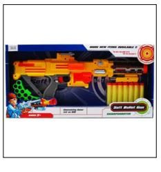 6 Wholesale 17" Foam Dart Toy Gun W/ Accss In Open Box, 2 Assrt