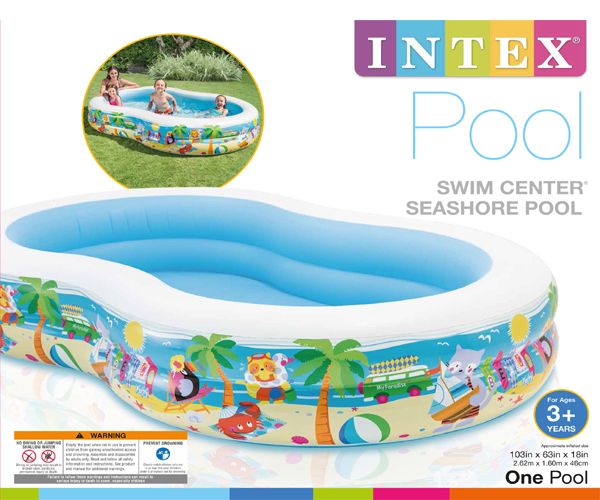 3 Wholesale Pool Swim Center 103 X 63 X 18 Paradise