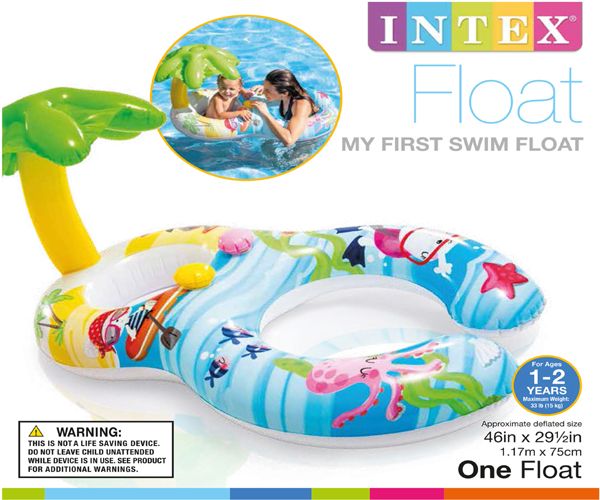 12 Wholesale Baby Floats 46 X 29.5 My First Swim at