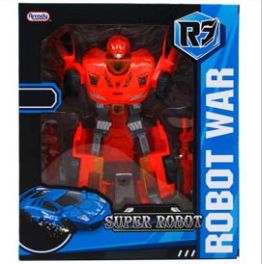12 Wholesale 7.5" Transforming Robot W/ Access In Window Box, 2 Assorted