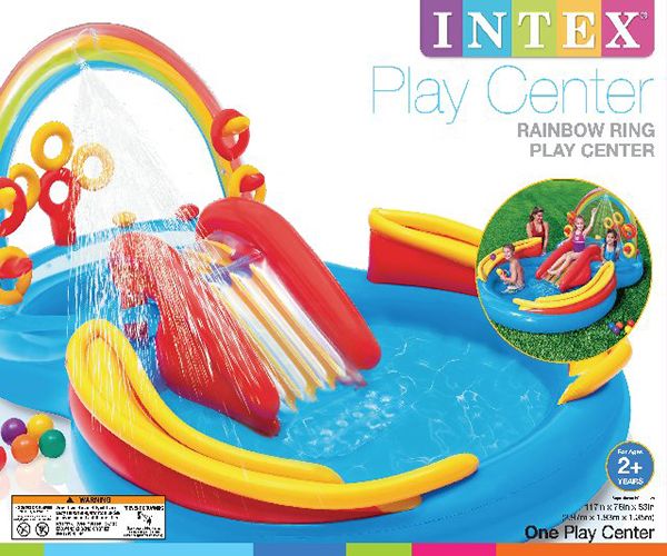 2 Wholesale Play Center 117 X 76 X 53 Rainbow Ring