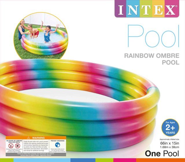6 Wholesale Rainbow Ombre Pool