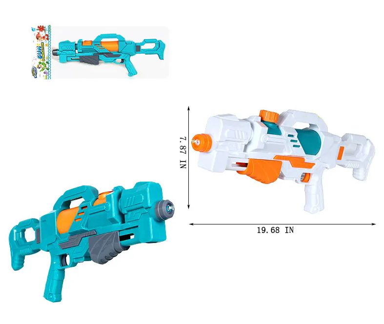36 Pieces of Water Toy (blue/orange)