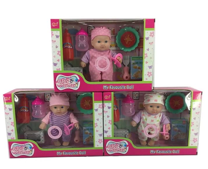 12 Wholesale Baby Doll Set With Accessories