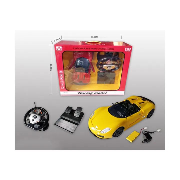 3 Wholesale 1:10 Porsche G Sensor Rc Car With Light And Charger