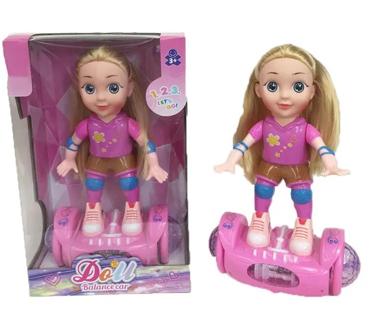 12 Wholesale Battery Operated Girl On Hoverboard
