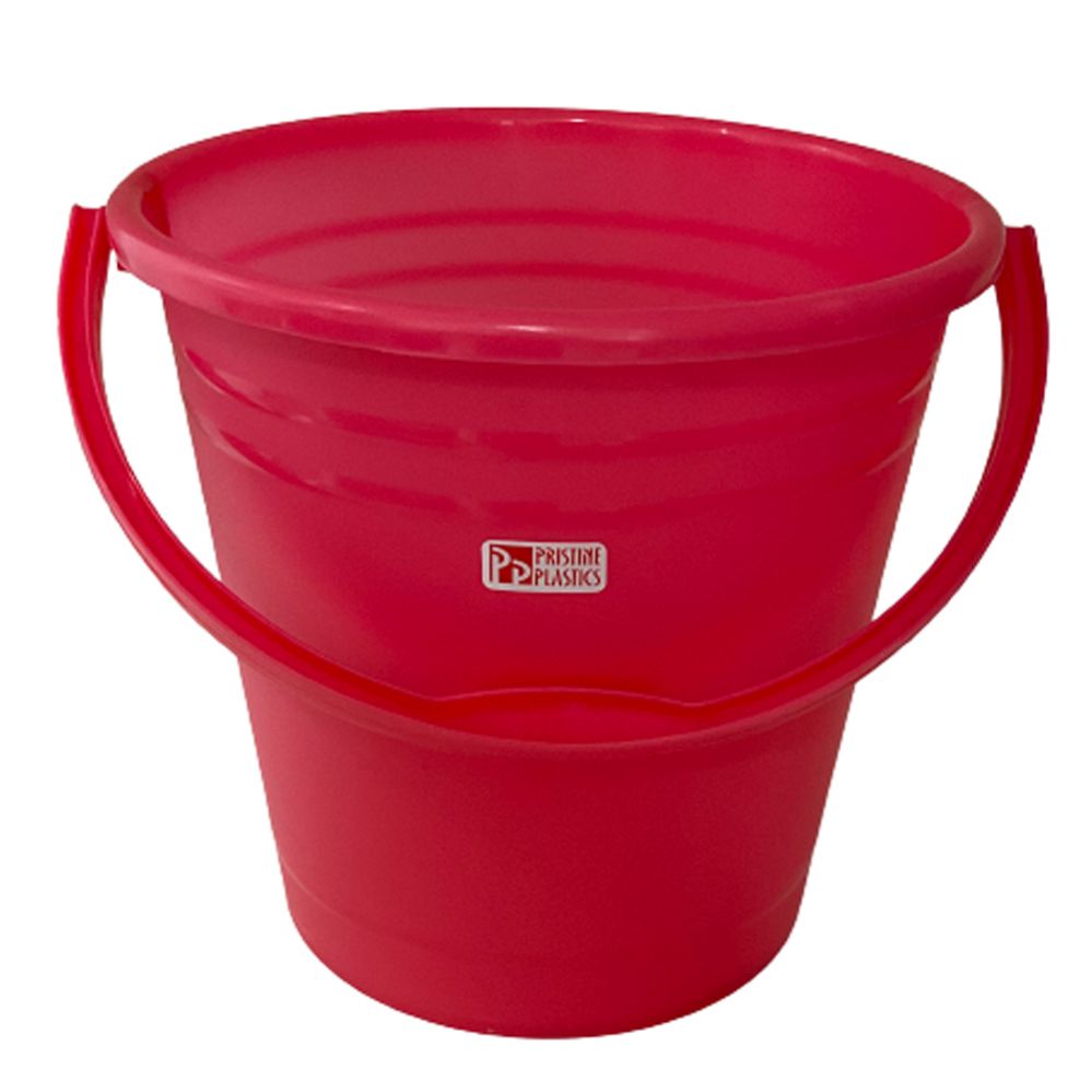 24 Pieces of Pristine Plastics Frosty Bucket 4.25 Gallon Assorted Colors