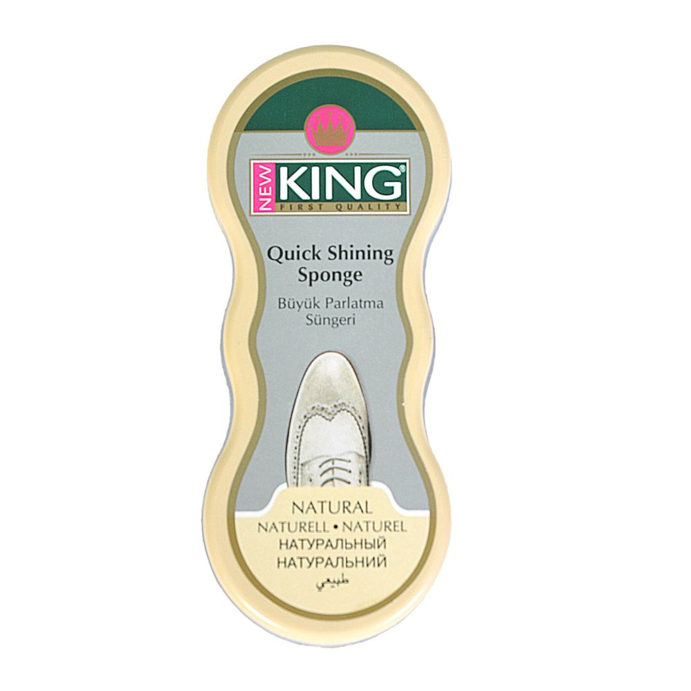 48 Wholesale New King Shoe Shining Sponge Natural