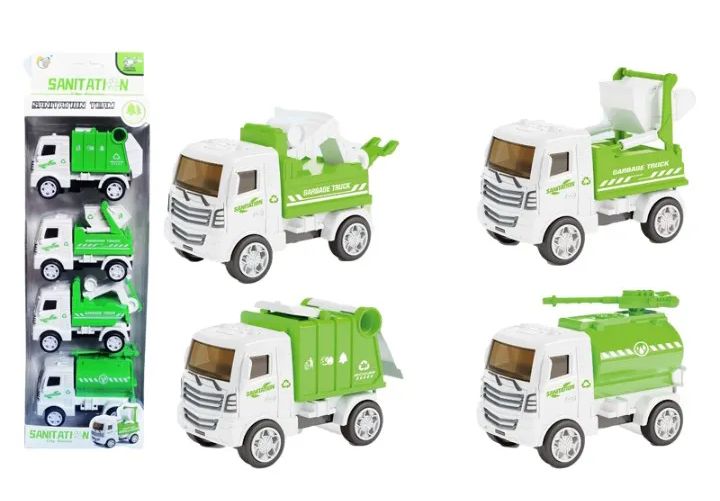 12 Wholesale Sanitation Truck Set