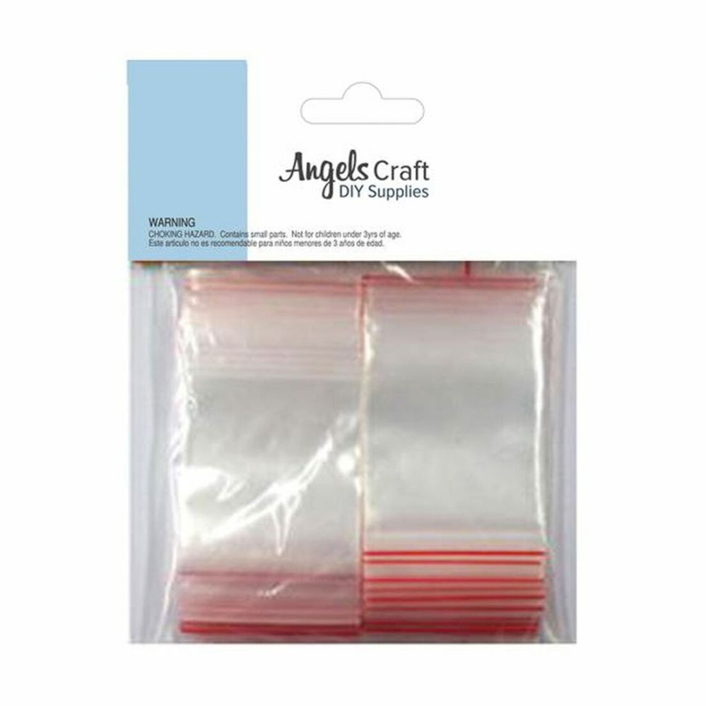 12 Pieces of Ziploc Zipper Bags 5.1x7.6 Inch 120 Count