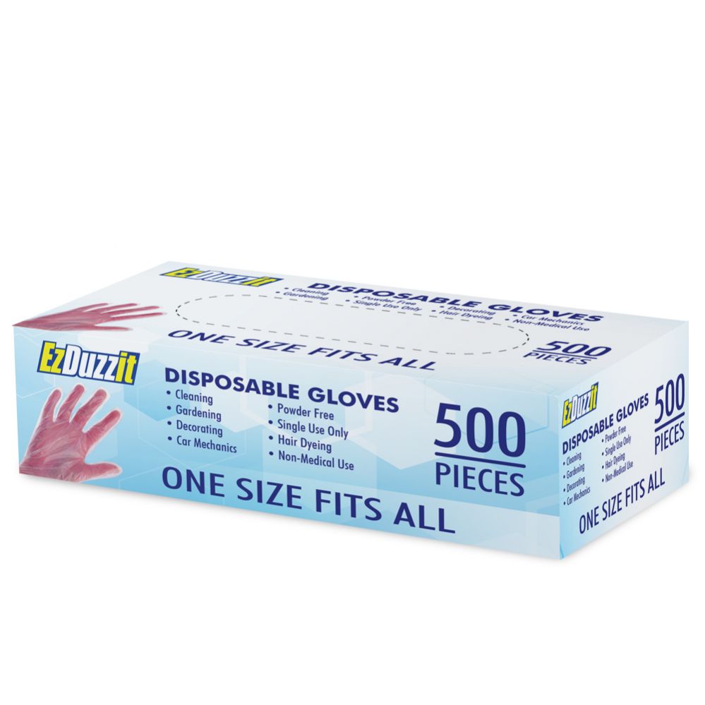 48 Pieces of Disposable Glove 500 Count Boxed