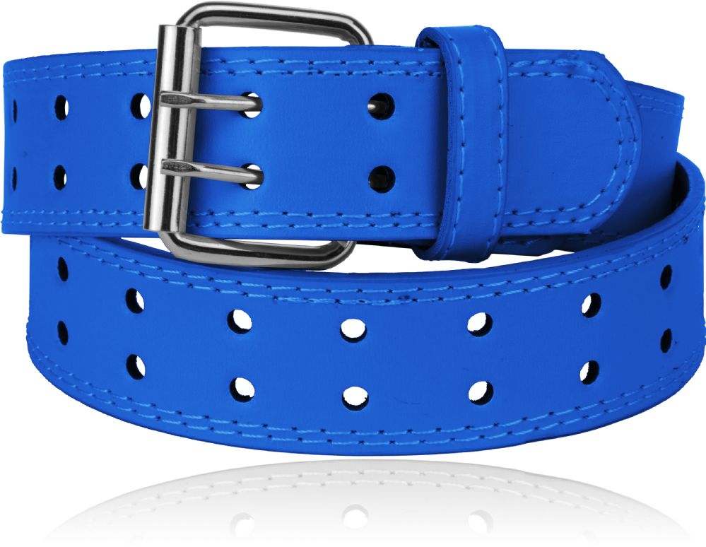 24 Pieces of Unisex Casual Belts Color Royal Blue