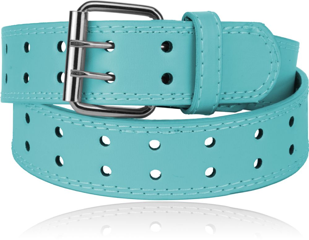 24 Pieces of Unisex Casual Belts Color Turquoise