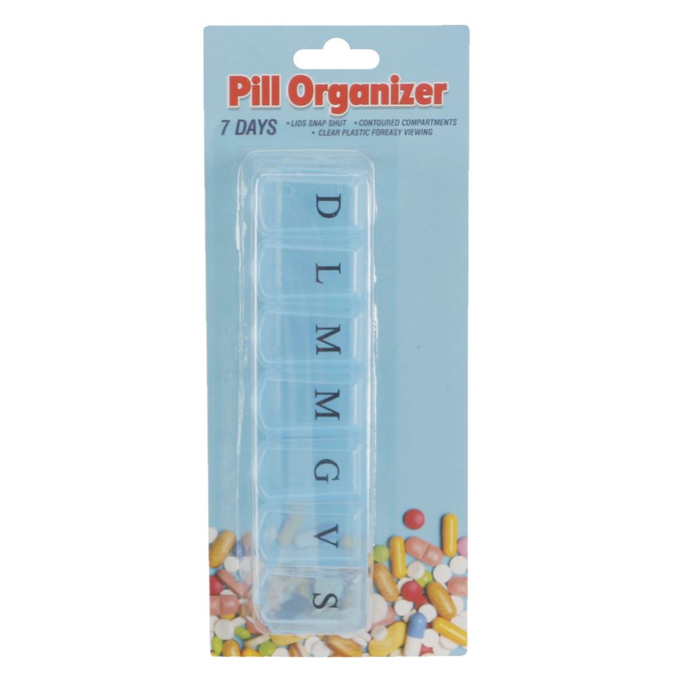 48 Pieces of Pill Box 6.5 Inch In Spanish