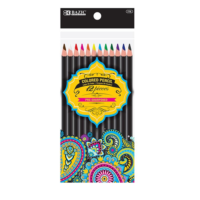 24 pieces of 12 Colored Pencils Designer Series