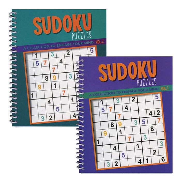 48 pieces of Spiral Sudoku Digest Puzzle Books