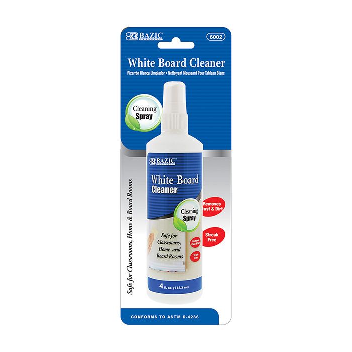24 pieces of 4 Oz White Board Cleaner