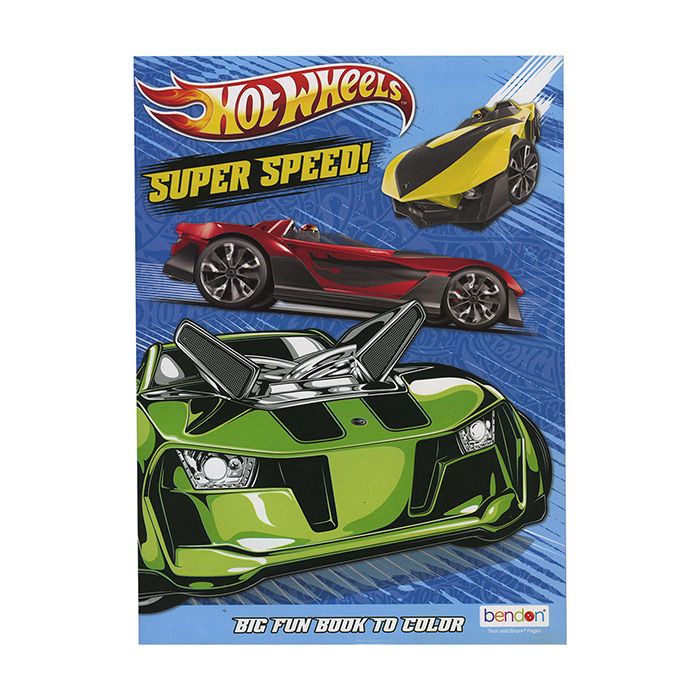 36 Wholesale Hot Wheels Coloring Book