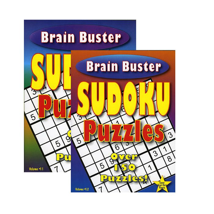 Quick Sudoku Crosswords 48 Pu Wordsearch ot Brain Teasers Puzzle Books Pads 
