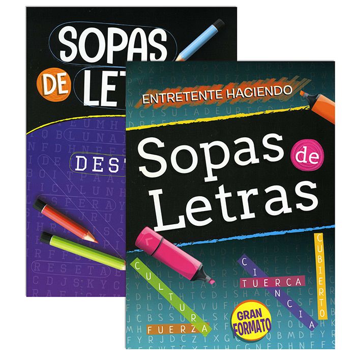 48 pieces of Spanish Find A Word Puzzle Vii