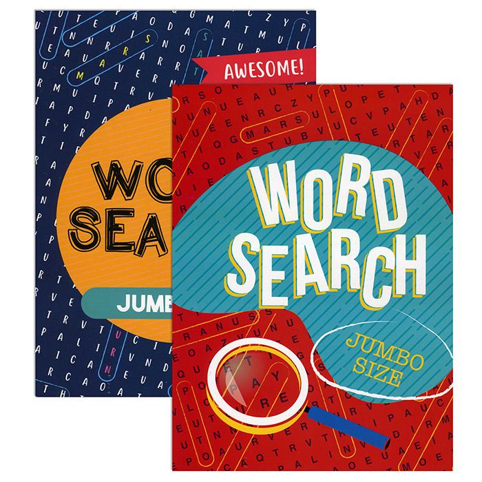 48 pieces of Jumbo Print Find A Word Puzzle
