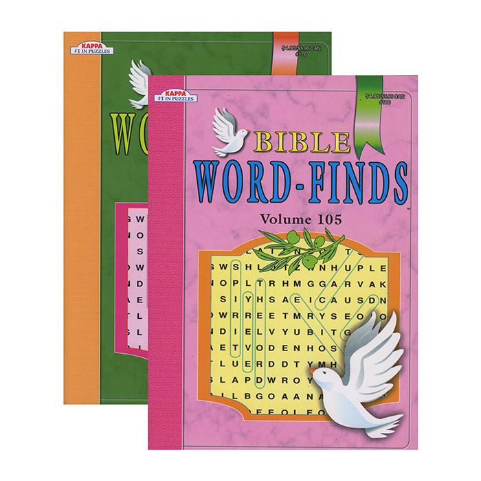 48 Wholesale Kappa Bible Series Word Finds Puzzle Book