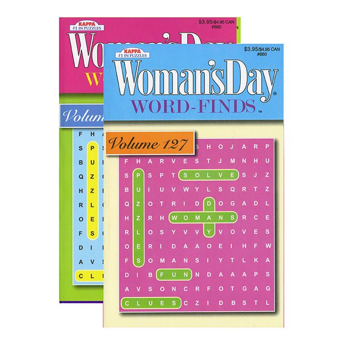 24 Wholesale Kappa Woman's Day Word Finds Puzzle BooK-Digest Size