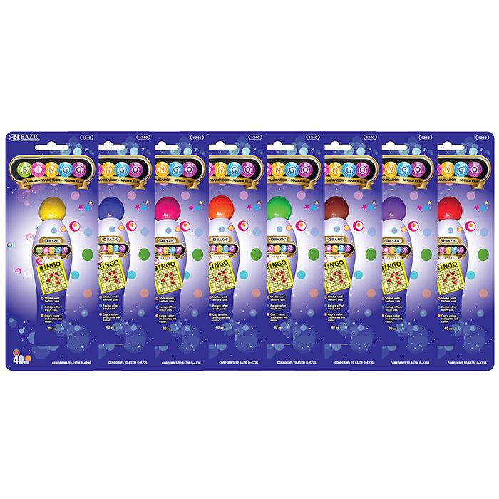 24 Wholesale 40 Ml Bingo Marker at