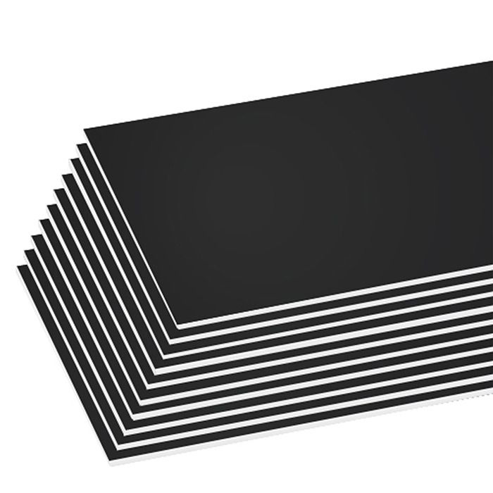 25 Pieces of 20" X 30" Black Foam Board