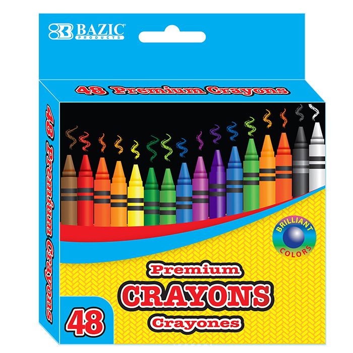 24 pieces of 48 Ct. Premium Crayons