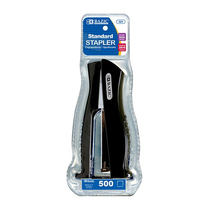 12 pieces of StanD-Up Standard (26/6) Full Strip Stapler W/ 500 Ct. Staples