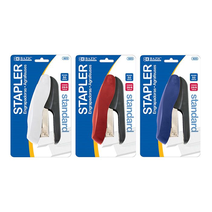 24 pieces of Two Tone Standard (26/6) Stapler