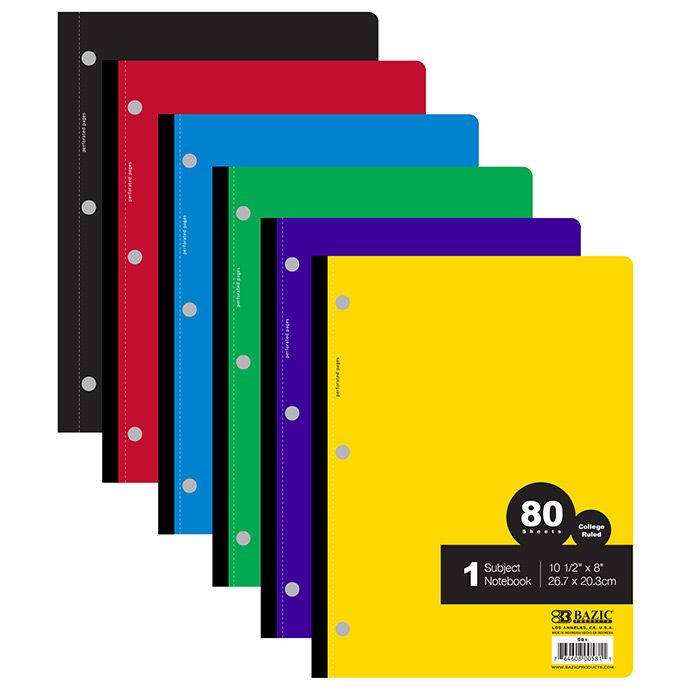 24 pieces of C/r 80 Ct. 1-Subject Wireless Notebook