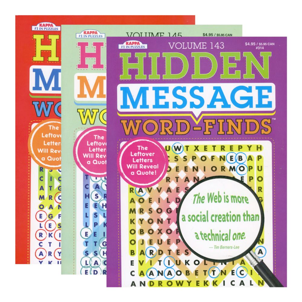 48 Wholesale Kappa Hidden Message Word Finds Book