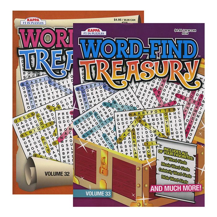 48 pieces of Kappa WorD-Find Treasury