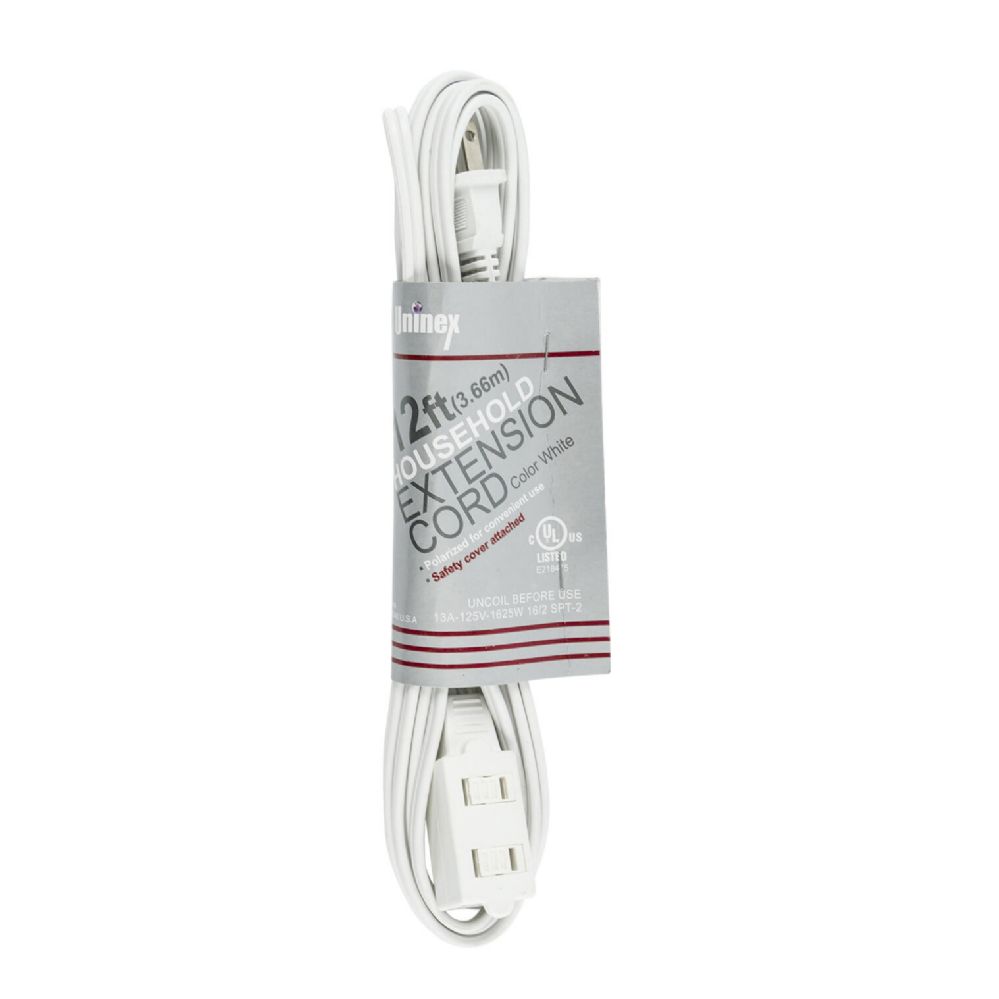 50 Pieces of Extension Cord 12 Inch White