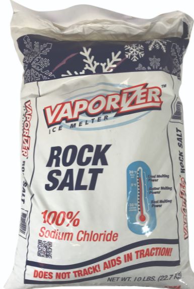6 Pieces of Vaporizer Rock Salt 10 Pound Ice Melter Sodium Chloride