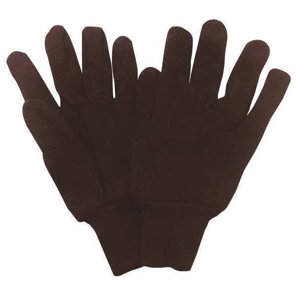 12 Pieces of Work Gloves 12 Count Black Jersey