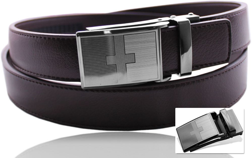 24 Pieces of Leather Belts For Men Color Brown